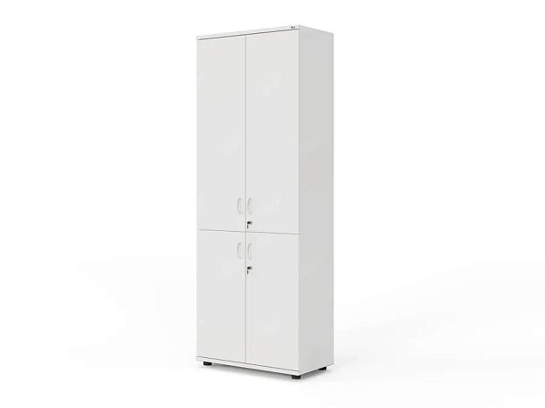 ЛАЙТ / LIGHT RLG040-70x35 Шкаф 4 двери 70x35x183 Белый - Вид 1