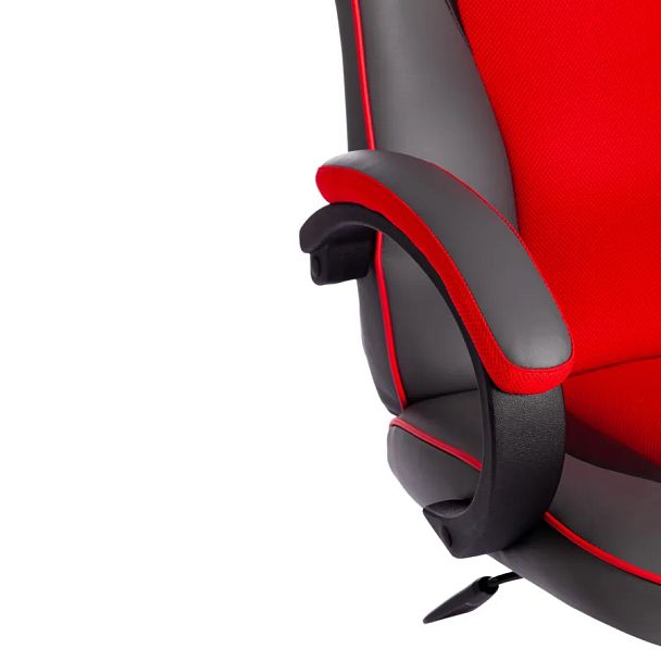 Кресло Рейсер Гт Нью/Racer Gt New, кож/зам/ткань, металлик/красный - Вид 10