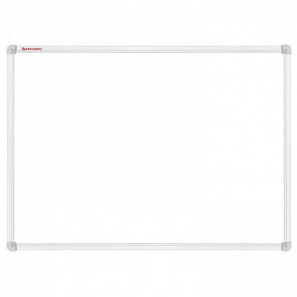 Доска магнитно-маркерная 70х50 см, алюминиевая рамка, ГАРАНТИЯ 10 ЛЕТ, РОССИЯ, BRAUBERG, 238185 - Вид 2