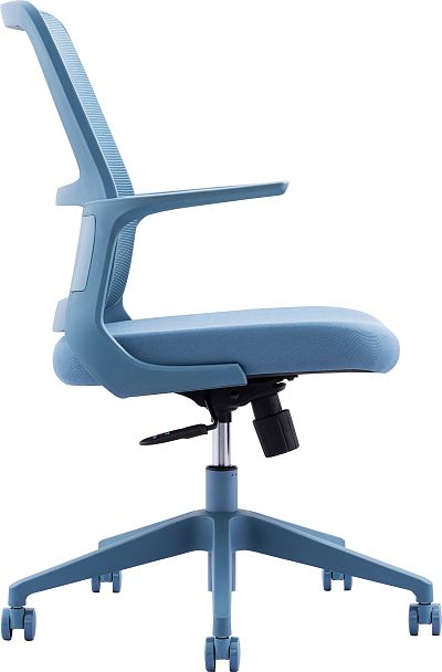 Операторское кресло Everprof Elf (Эльф) Сетка Синий - Вид 3