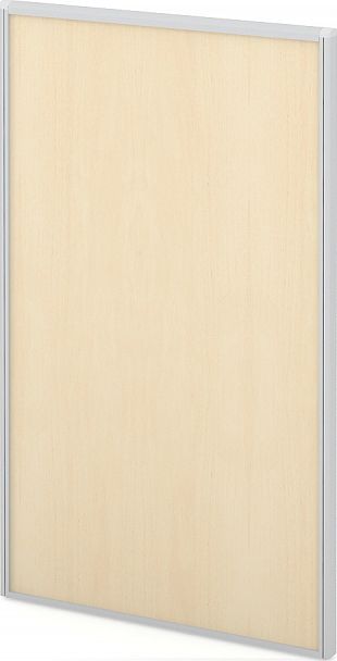 Модуль сплошной "Мобильные офисные перегородки «Логика»" ПК-ЛГ-МДС200х120Д-В1-99 клен - Вид 1