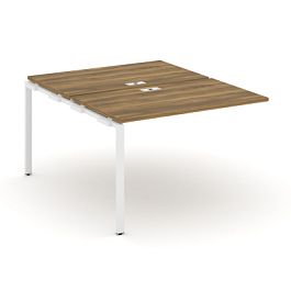 Concept Двойной наборный элемент рабочей станциии CN.DNRS-002 Сандал Янтарный/Металл Белый 1180*1480*750 - Фото предпросмотра