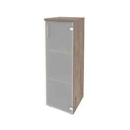 Onix Шкаф средний узкий правый O.SU-2.4 (R) Тиквуд темный 400*420*1207 - Фото предпросмотра