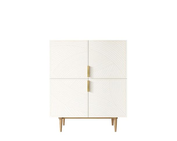 Большой комод с четырьмя дверками Line LN03/GR1/beige - Вид 1