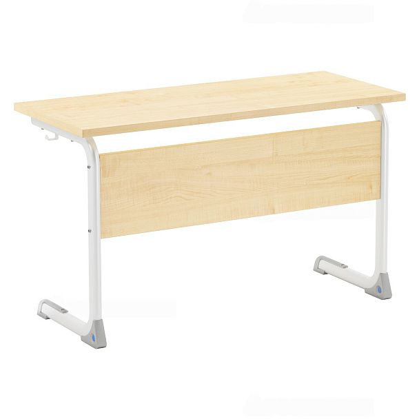 Стол ученический, нерегулируемый, 2-местный на плоскоовальной трубе, гр.6 - Вид 4