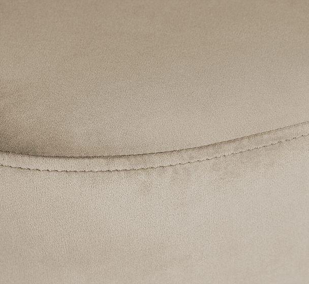 Пуф Sheffilton SHT-B7 ванильный крем/черный муар - Вид 7