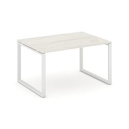 Стайл Проджект Стол переговорный SN-6O.SPRG-001.3 Дуб Наварра/Металл Белый 980*980*750 - Фото предпросмотра