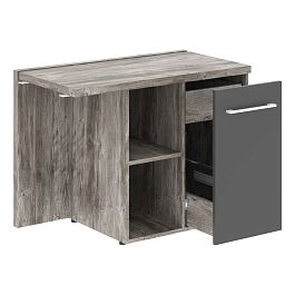 Тумба приставная MCRT1055(R) Антрацит/Сосна Нордик 1000х550х750 MORRIS TREND - Фото предпросмотра