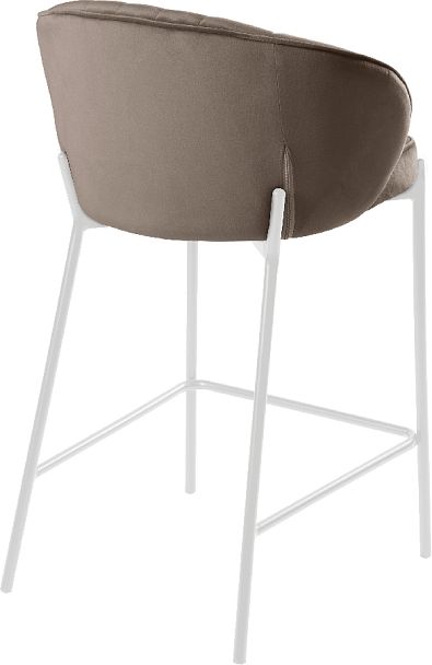 Комплект полубарных стульев Миэль мокко/белый, 2 шт. - Вид 4