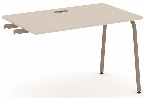 Стол приставка к опорным тумбам "ESTETICA" ES.SPR-2-LK Капучино - Вид 1