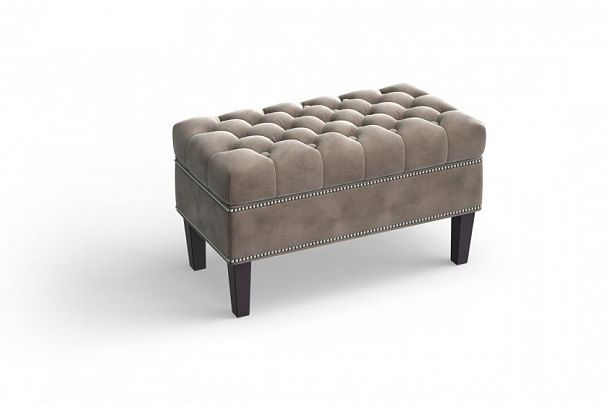 Пуф «Париж» 800 бежевый - Вид 1