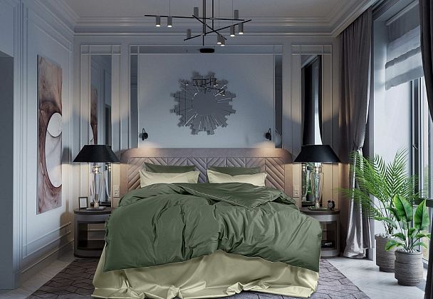 Пододеяльник полутораспальный Satin Luxe - Вид 4