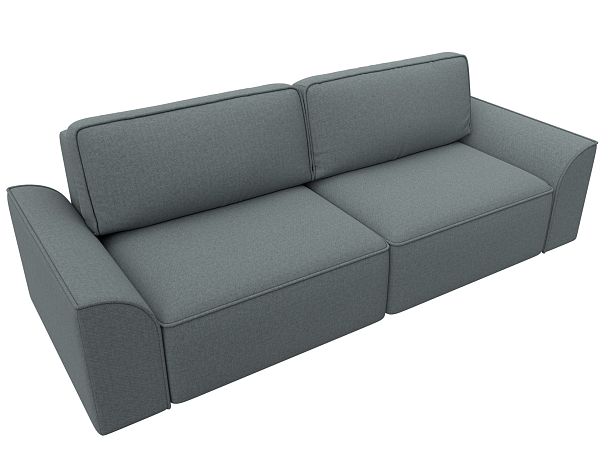 Диван прямой Лига-048 НПБ Рогожка серый - Вид 6