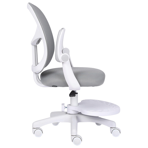 Кресло детское с подставкой для ног BRABIX "Toy MG-205", сетка/ткань TW, серое, 533153 - Вид 5