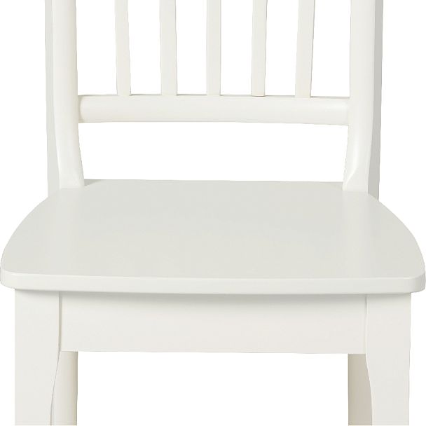 Стул деревянный с жестким сиденьем Элин Слоновая кость - Вид 10