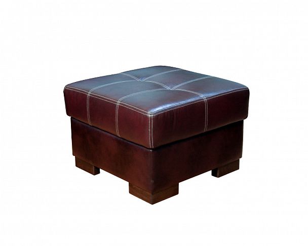 Пуф "Макс П5" кожа+иск.кожа, с ящиком 160 - Вид 6