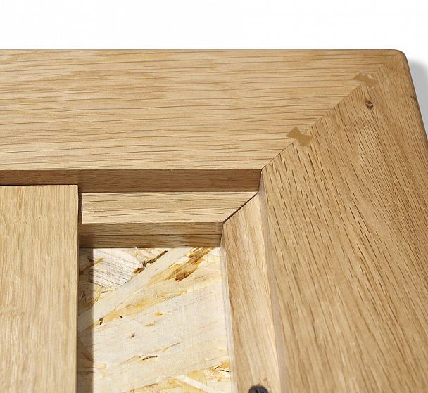 Стол Sheffilton SHT-TU2-1/70/70 ДУБ/OSB медный/прозрачный лак - Вид 4