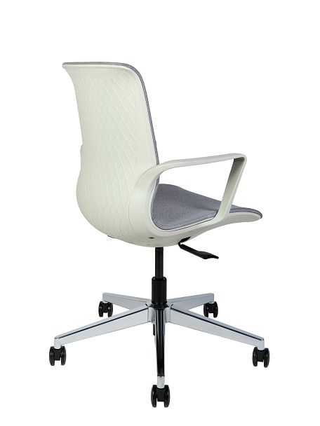 Кресло Некст / серая ткань/ cветло серый пластик - Вид 4