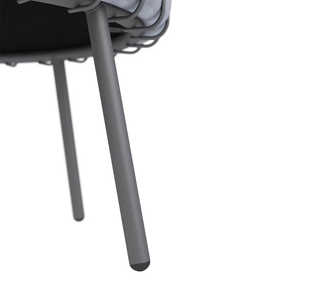 Кресло Sheffilton SHT-AMS123 стальной серый/графит муар - Вид 6