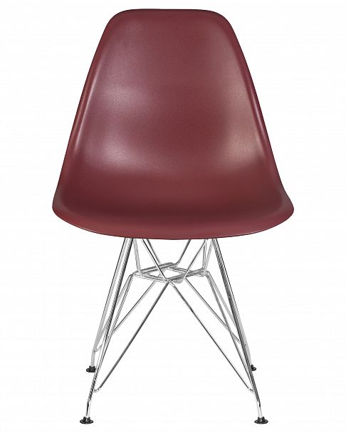 Стул обеденный DOBRIN DSR (ножки хром, цвет сливовый (R-13)) - Вид 6