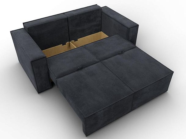 Диван прямой Куба мини Велюр серый - Вид 8