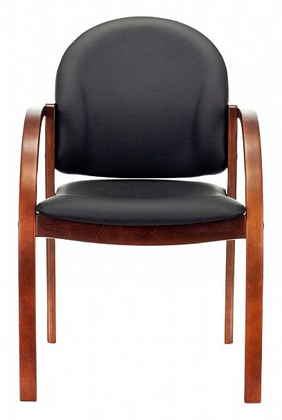 Стул ДЖУНО черный эко.кожа на ножках дерево - Вид 2