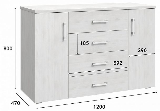 Тумба Виктория ВИ-70 - Вид 3