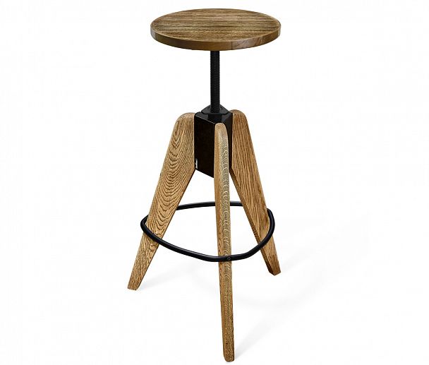 Деревянный стул Sheffilton SHT-ST16/S92 круглый браш.коричневый/черный муар - Вид 1