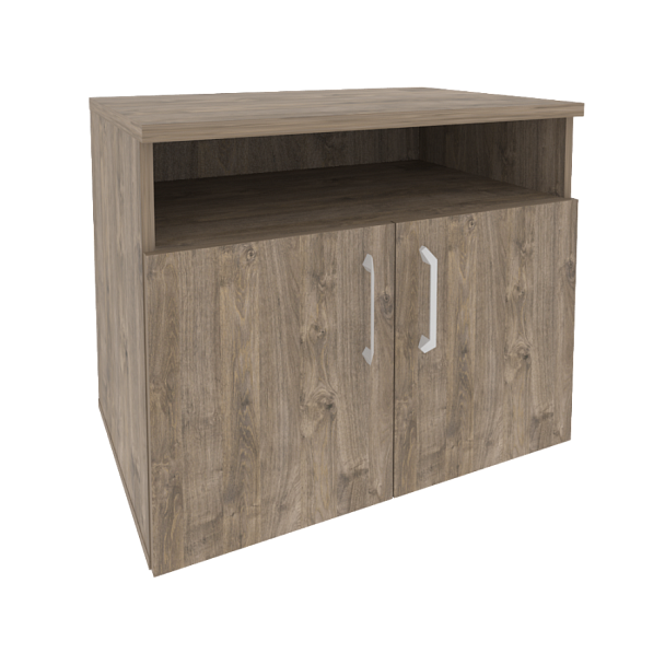 Onix Тумба для оргтехники O.TM-1 Тиквуд темный 800*600*680 - Вид 1