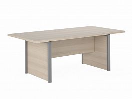 FLS220 Стол переговоров 2000х1000х742 "Столы для переговоров" ТК-002926000237 дуб беленый - Фото предпросмотра