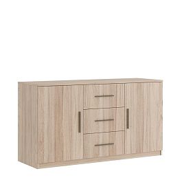 Креденция с ящиками, древесный Asti 135x45x74,2 вяз - Фото предпросмотра