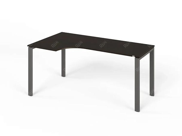 ЛАЙТ / LIGHT RLG016-14x9L Угловой стол 160x90x75 Венге - Вид 1