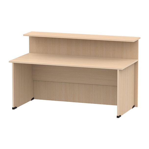 Стойка ресепшн прямая СР-180/80 дуб молочный - Вид 2