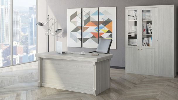 Стол письменный Bern 160x80x76 дуб апрельский - Вид 7