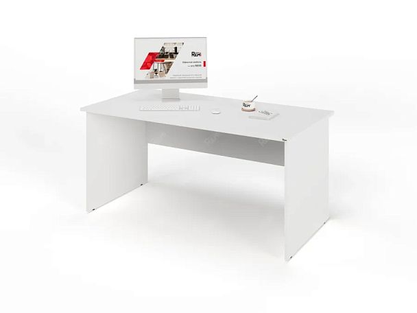 ЛАЙТ / LIGHT RLG003-16x8 Прямоугольный стол 160x80x75 Белый - Вид 4