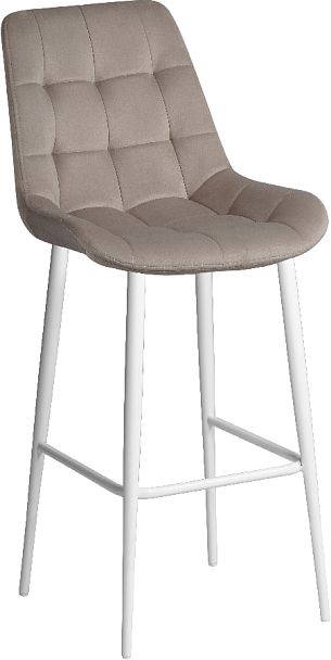 Комплект барных поворотных стульев Эйден, Confetti smoke/белый, 2 шт. - Вид 4
