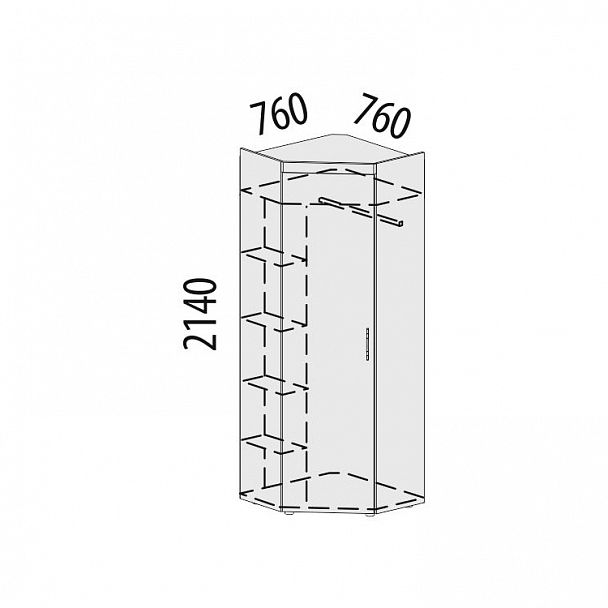 Прихожая "Мэри" 1 - Вид 5