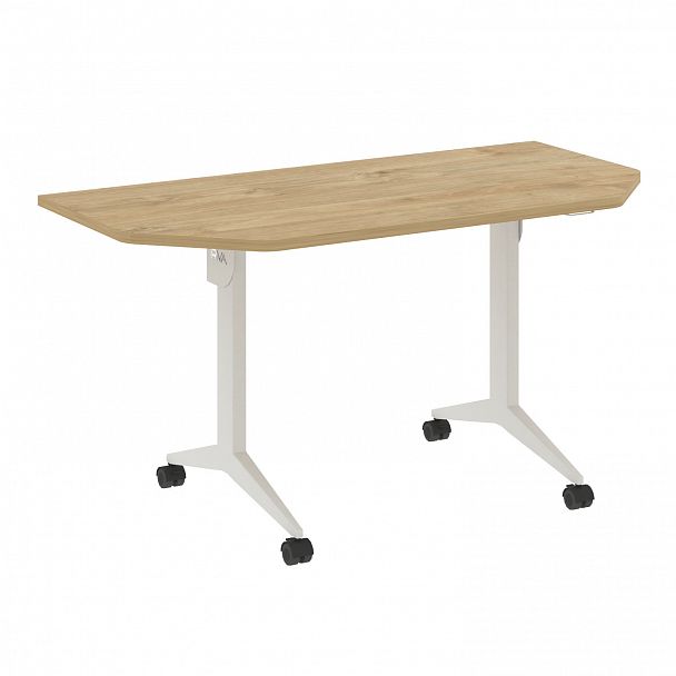 Стол складной "X-Pull" X.M-7.T1 тиквуд светлый/белый - Вид 1