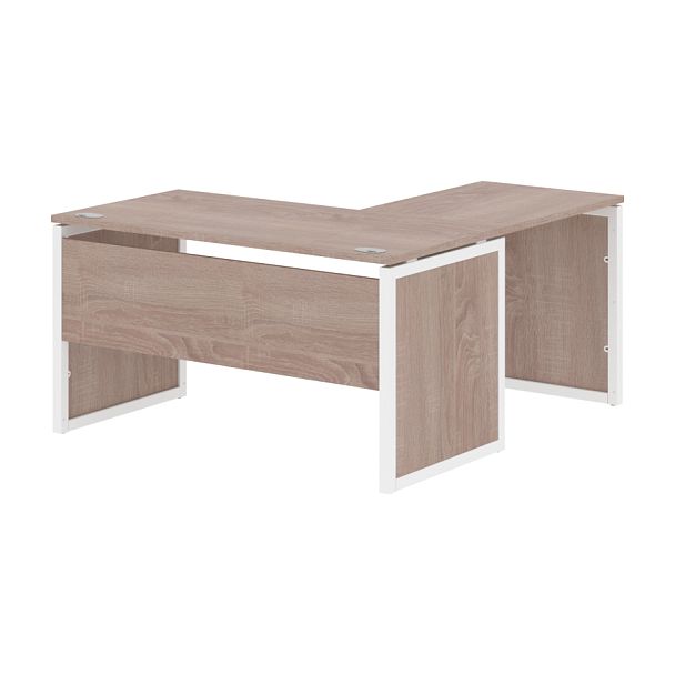 Стол угловой XQPCT 1415 Дуб Сонома/Белый 1400х1500х750 XTEN-QP - Вид 1