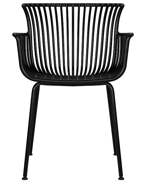 Стул обеденный DOBRIN ROSS (черный (B-03) без подушки) - Вид 6