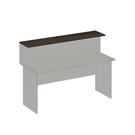 Полка настольная Формула ФР 443 венге темный - Фото предпросмотра