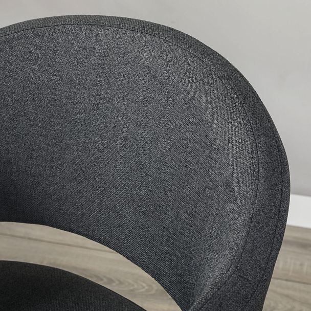 Кресло Oscar тёмно-серый/черный - Вид 15