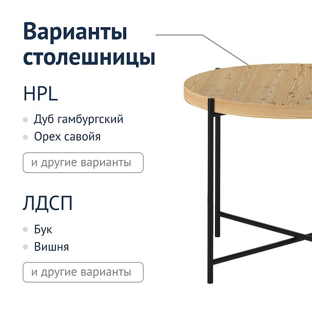 Стол журнальный Лофт-11 - Вид 5