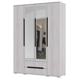 ВАЛЕНСИЯ ШК 014 шкаф 4х ств. с ящиками (1,6х2,2х0,5) дуб анкор - Фото предпросмотра