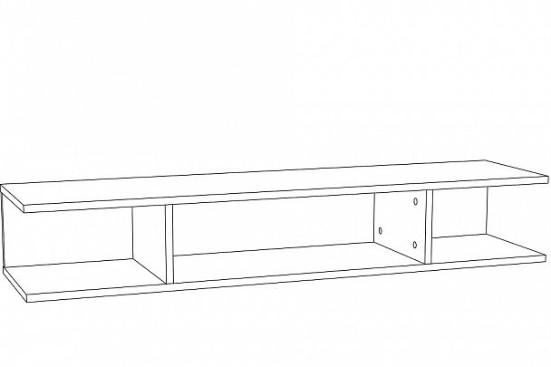 Полка навесная Summit НМ 011.92 - Вид 2