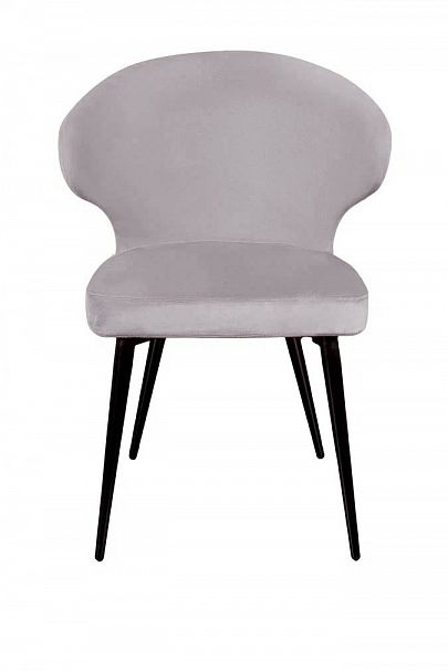 Стул Richard, бархат светло-серый 26 - Вид 3