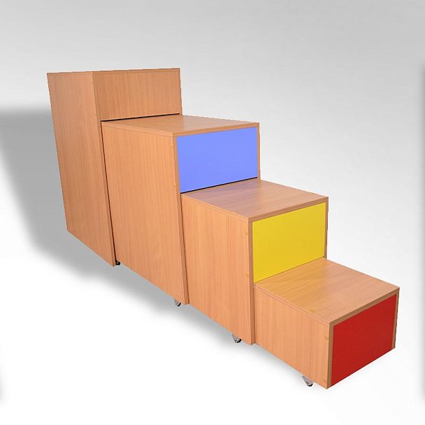 Лесенка для 4-х ярусной выкатной кровати - Вид 1