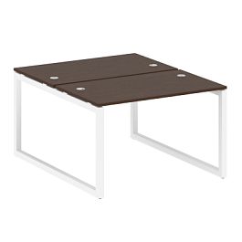 Metal System Quattro Р. ст. на О-образном м/к 50БО.РАС-СП-2.2 Венге/Белый металл 1200*1475*750 - Фото предпросмотра