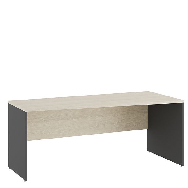 Стол трапеция правый Tess 180x80x75 дуб шамони светлый - Вид 1