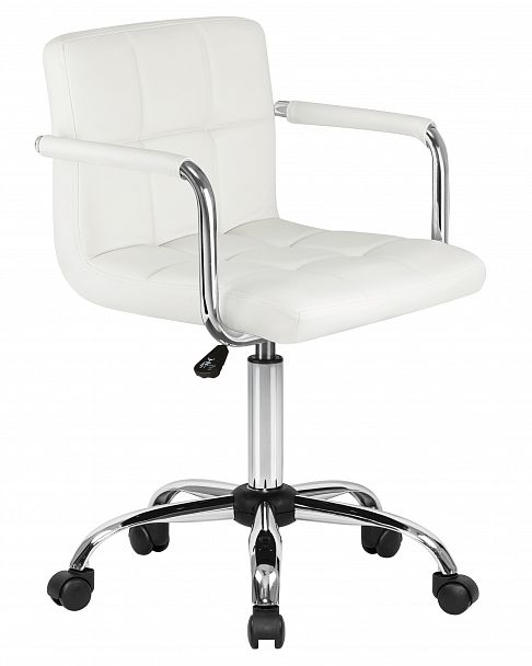 Офисное кресло для персонала DOBRIN TERRY (белый) - Вид 2
